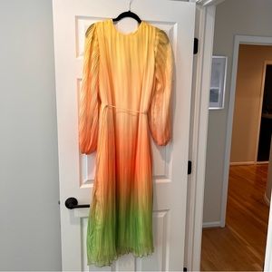 Something navy ombré dress